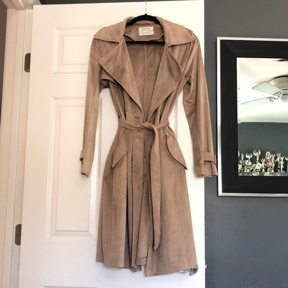 ZARA suede trench coat - Picture 5 of 5